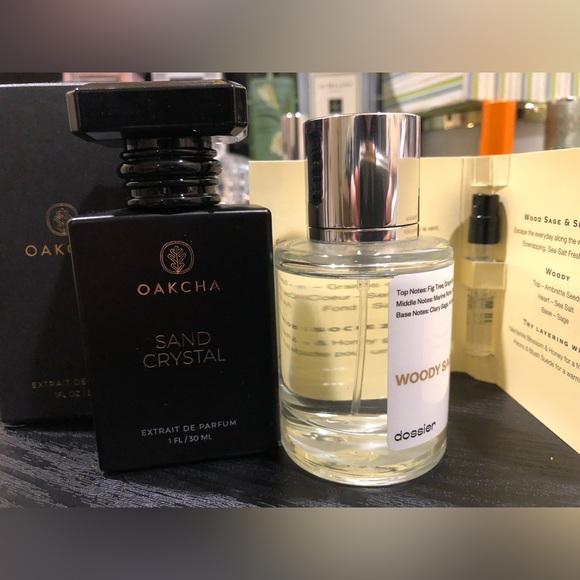 BOTH Oakcha Sand Crystal and Dossier Woody Sage - Picture 2 of 2